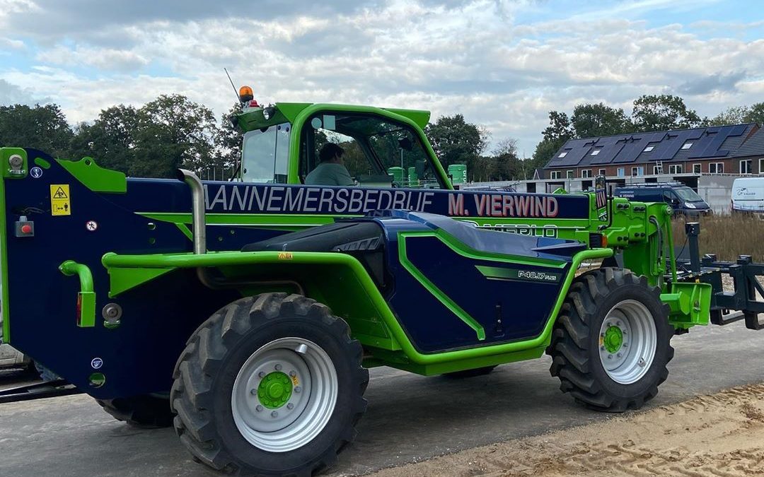Aannemersbedrijf Vierwind neemt Merlo 40.17 in gebruik