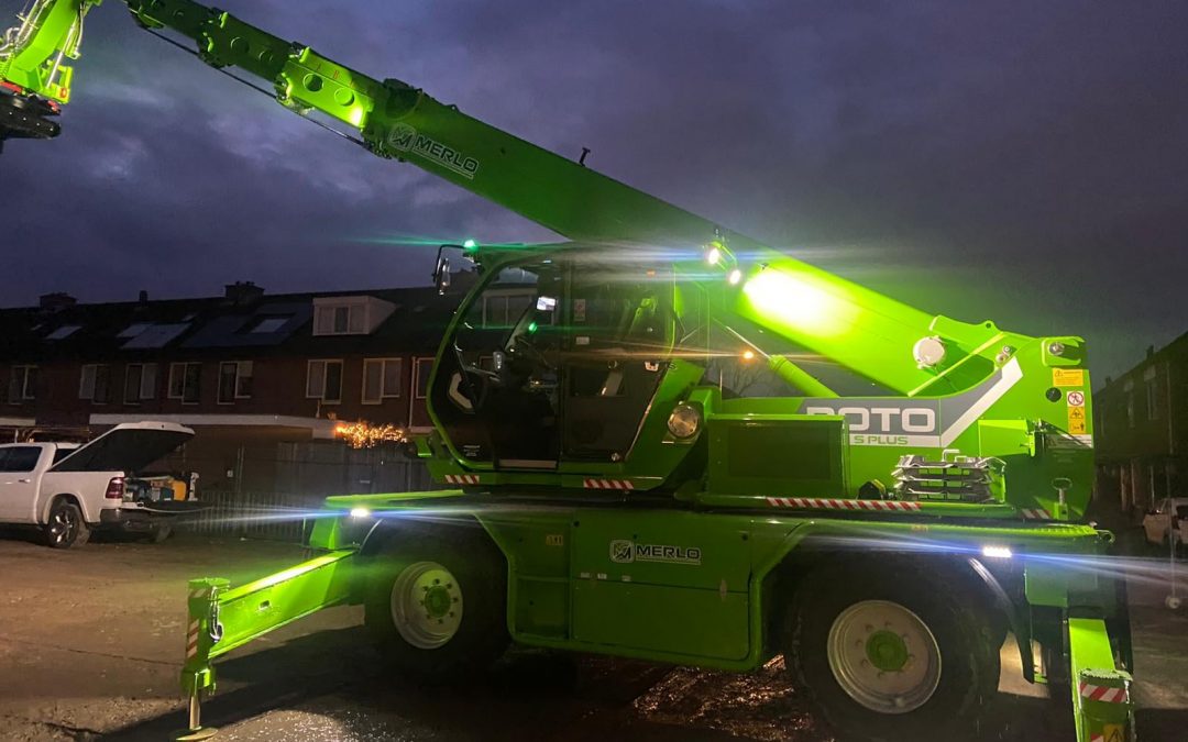 Merlo Roto 50.26 S afgeleverd bij Capelse Streekbouw